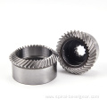 Spiral bevel gears for heavy industrial robot joints